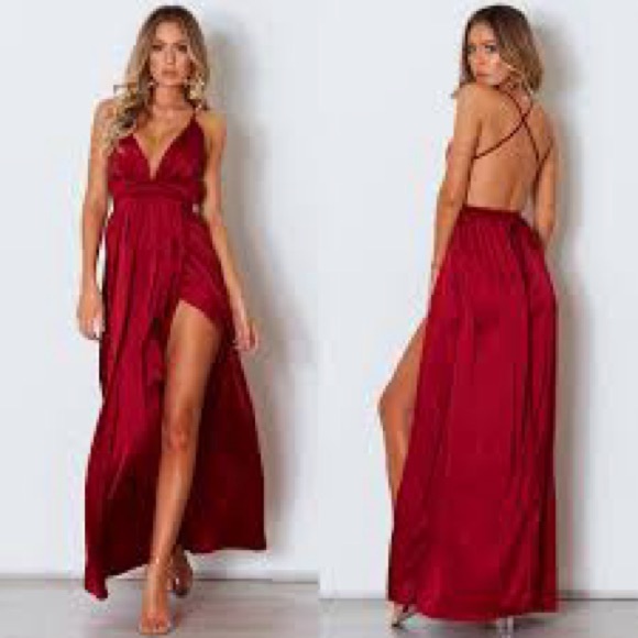 Silk dress - Picture 2 of 6